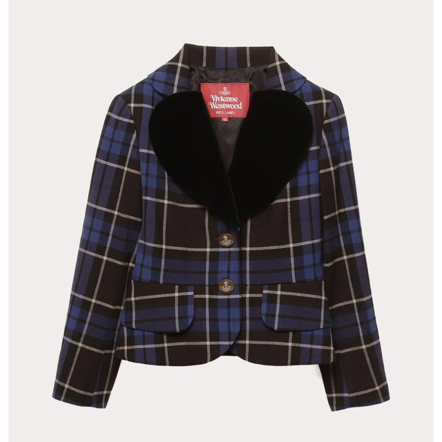 vivienne westwood チェック セットアップ ジャケット-