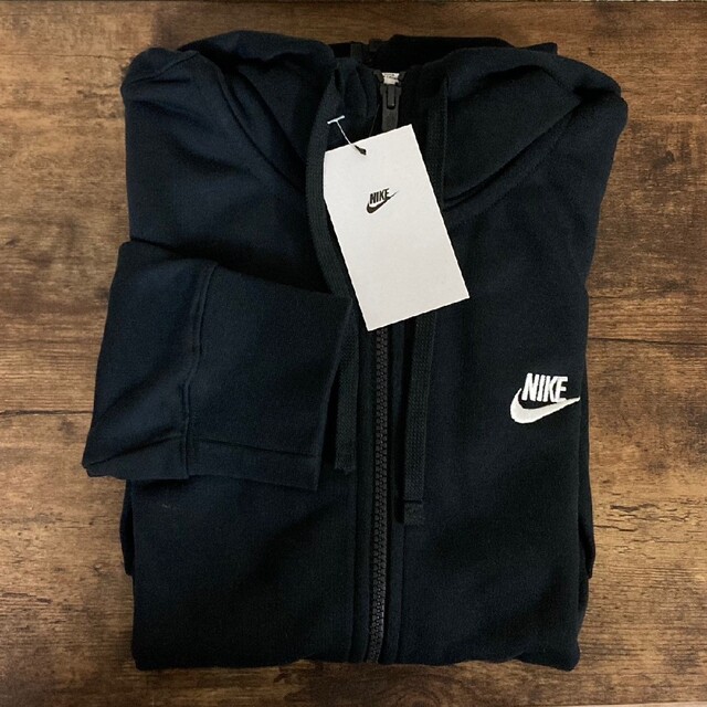 美品　NIKE　裏起毛パーカー　レギンス　セットアップ　黒　XL