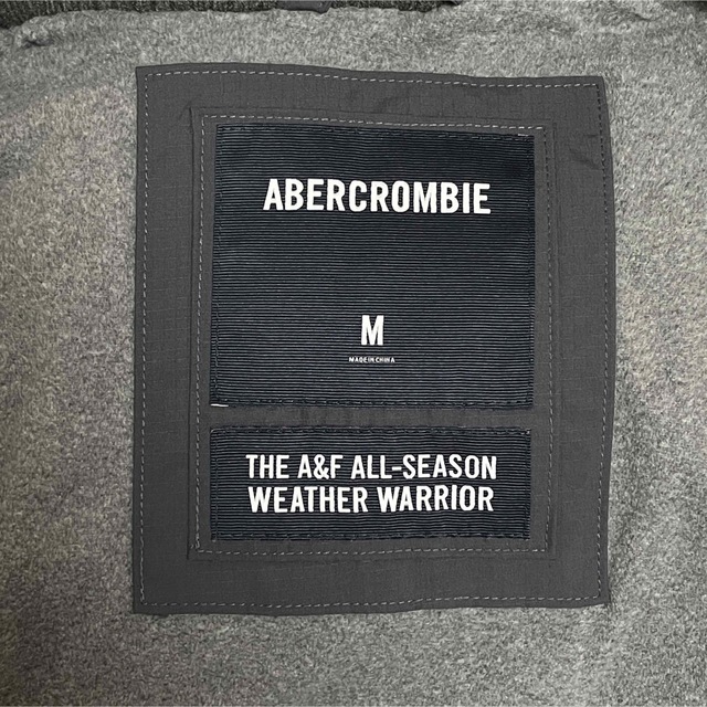 Abercrombie&Fitch(アバクロンビーアンドフィッチ)のAbercrombie アバクロ メンズ ジャケット ブラック メンズのジャケット/アウター(その他)の商品写真