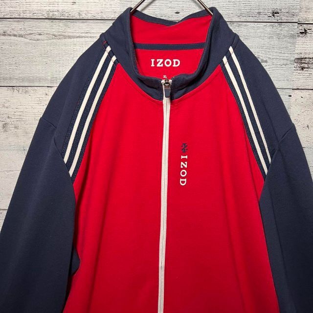 IZOD トラックジャケットジャージXLサイズ メンズのトップス(ジャージ)の商品写真