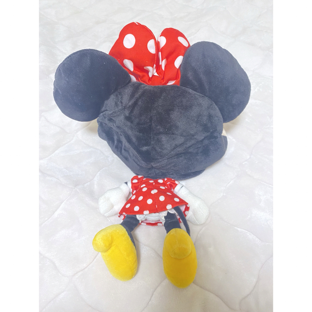 Disney(ディズニー)のミニーちゃん帽子 エンタメ/ホビーのおもちゃ/ぬいぐるみ(キャラクターグッズ)の商品写真