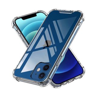 iPhone12 ケース iPhone12pro ケース クリア 薄型 耐衝撃 (iPhoneケース)