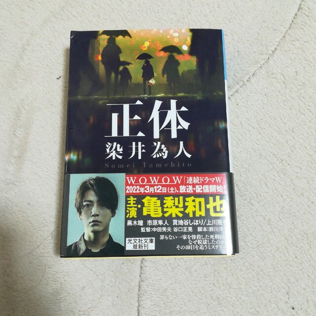 正体 染井為人 文庫 中古 帯付き ドラマ化 エンタメ/ホビーの本(その他)の商品写真