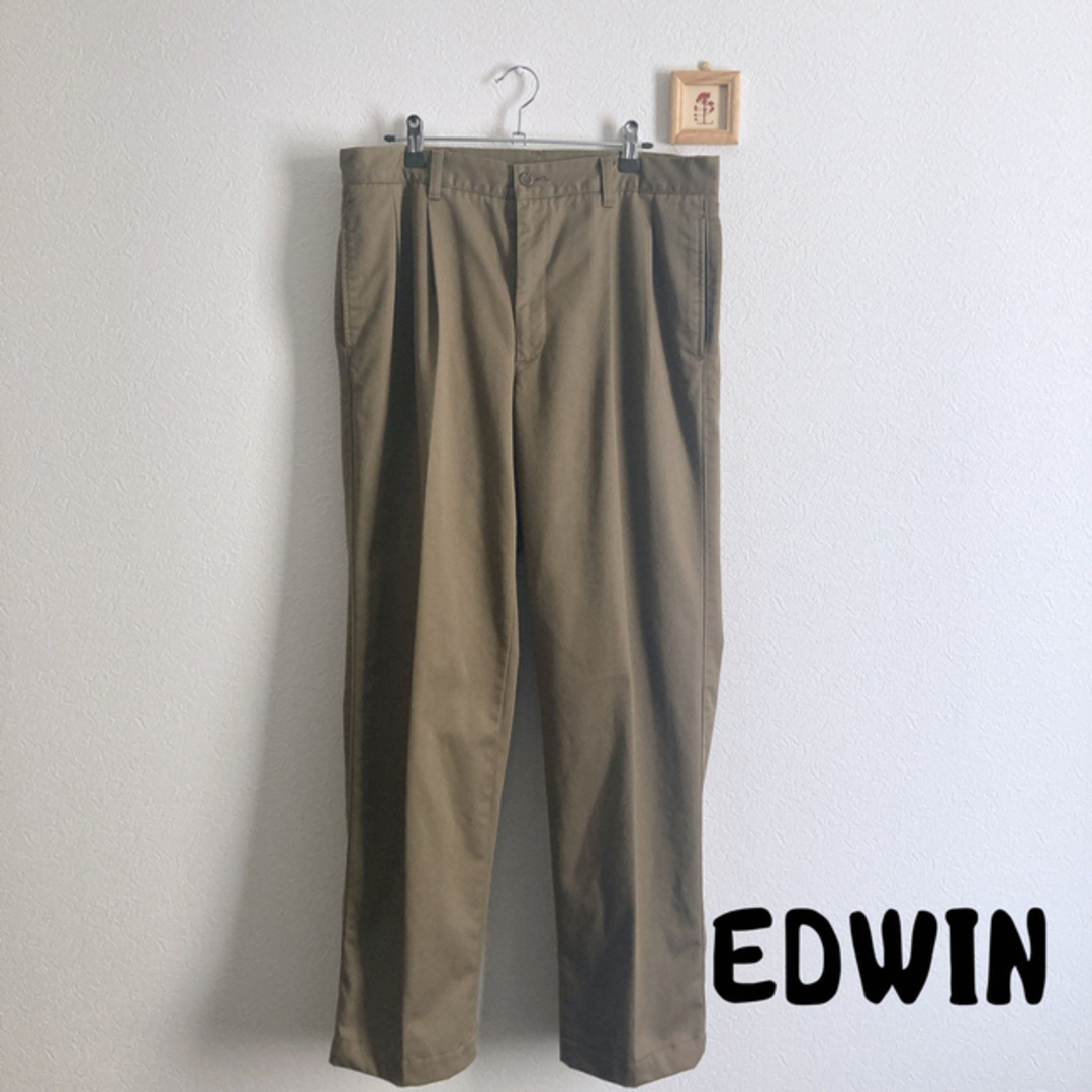 EDWIN(エドウィン)のエドウィン ワークパンツ ベージュ メンズのパンツ(ワークパンツ/カーゴパンツ)の商品写真