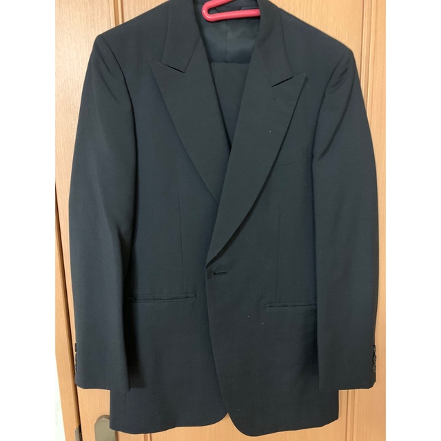 ブラックフォーマルスーツ　ビジネススーツ メンズのスーツ(セットアップ)の商品写真