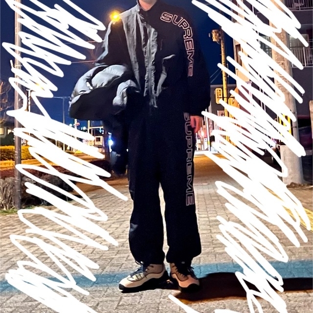 Supreme - supreme 17ss split track jacket セットアップの通販 Supreme - supreme 17ss split track jacket セットアップの通販