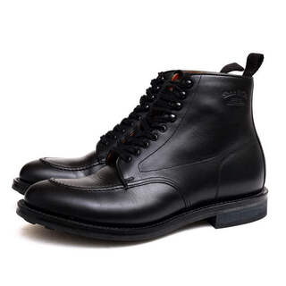 リーガル(REGAL)のリーガル／REGAL レースアップブーツ シューズ 靴 メンズ 男性 男性用レザー 革 本革 ブラック 黒 Shoe & Co. 932S NEW WORK BOOTS オイルドステア グッドイヤーウェルト製法(ブーツ)