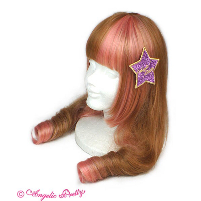 Angelic Pretty(アンジェリックプリティー)のTwinkle Star Hairclip レディースのヘアアクセサリー(バレッタ/ヘアクリップ)の商品写真