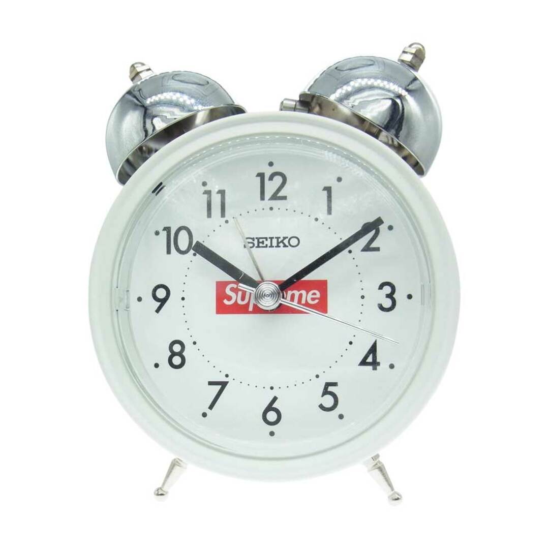 Supreme Seiko Alarm Clock White クロック 時計-