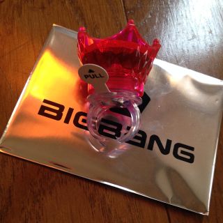 BIGBANG フラッシュリング ピンク(アイドルグッズ)