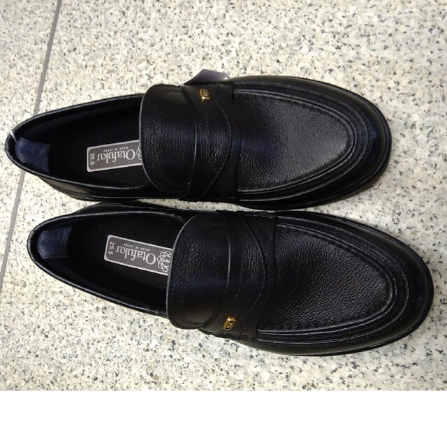 【新品】オタフク 磁気付シューズ  25.5cm　ブラック メンズの靴/シューズ(その他)の商品写真