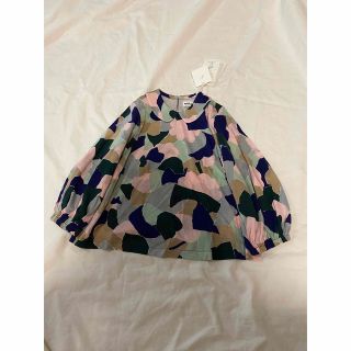 ミナペルホネン(mina perhonen)の『新品タグ付』ミナペルホネン foliage 100 pink mix(Tシャツ/カットソー)