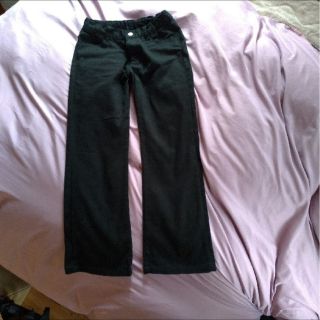 えっこ626様専用）黒ズボン(スラックス/スーツパンツ)