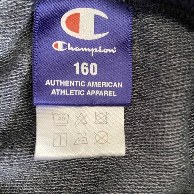 Champion(チャンピオン)のチャンピオン　プリーツスカート　デニム　パイル生地 キッズ/ベビー/マタニティのキッズ服女の子用(90cm~)(スカート)の商品写真