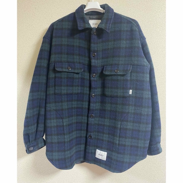 WTAPS 21AW WCPO 02 JACKET WOPO MOSSER TEXTILE グリーン WTAPS 21AW WCPO 02 JACKET WOPO MOSSER TEXTILE グリーン