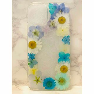 全機種対応 iPhoneケース 押し花ケース 押し花 ケース 花 Android(iPhoneケース)