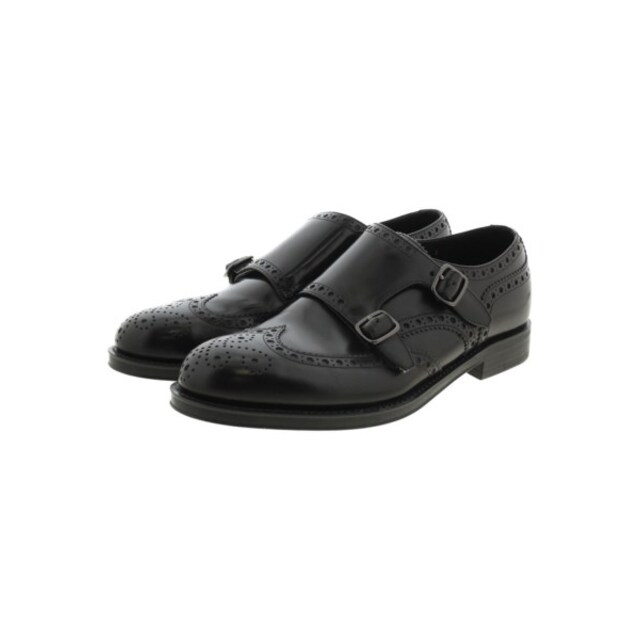 ドレス/ビジネスGIORGIO ARMANI ビジネス・ドレスシューズ 6(25cm位) 黒