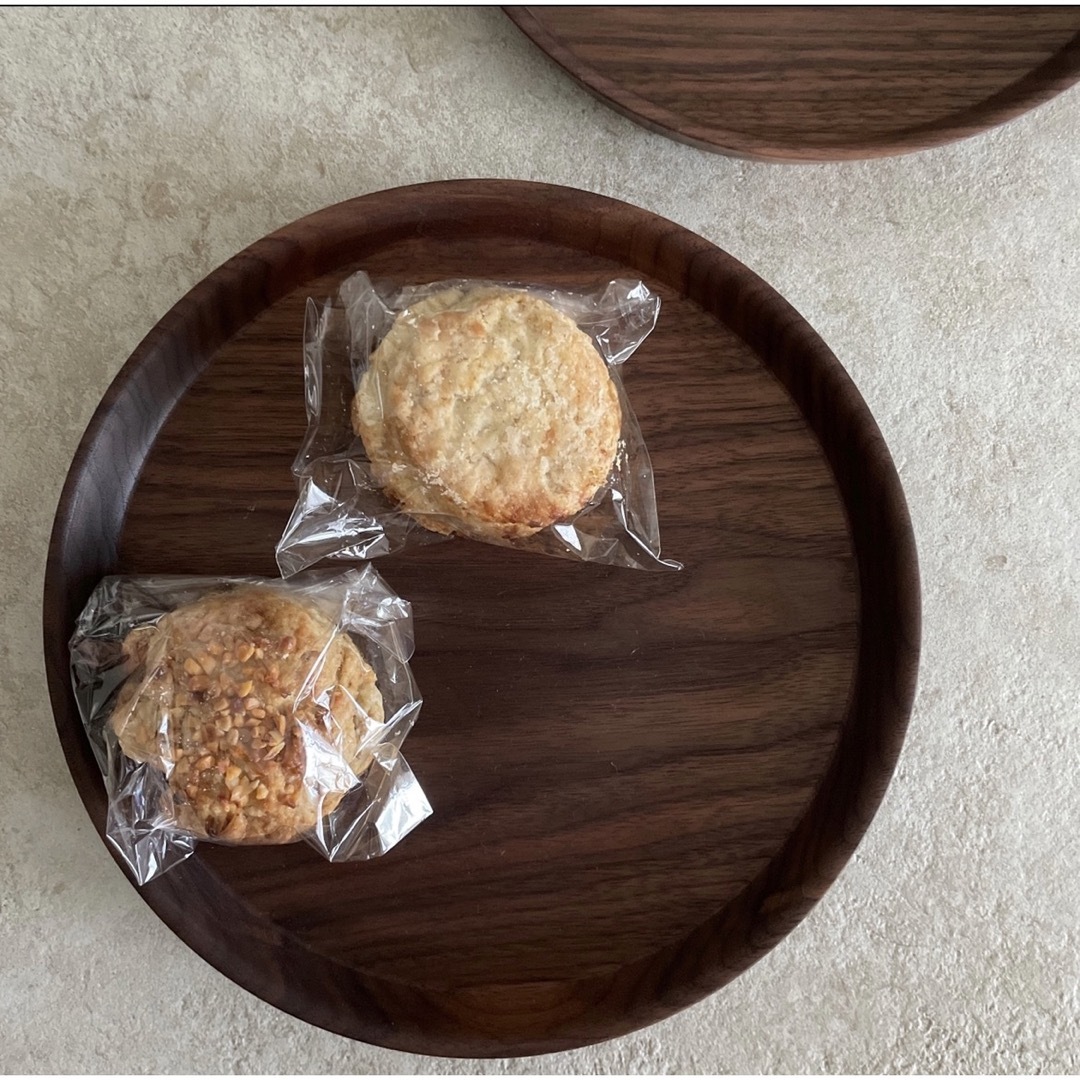 三谷龍二さん 3枚セットプレート ブラックウォルナット - 食器