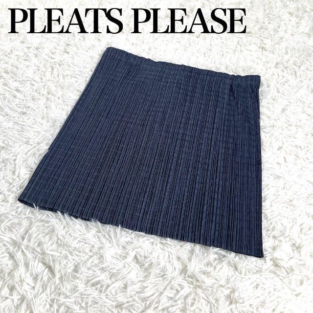 【極美品】PLEATS PLEASE プリーツプリーズ　重ね履きミニスカートL