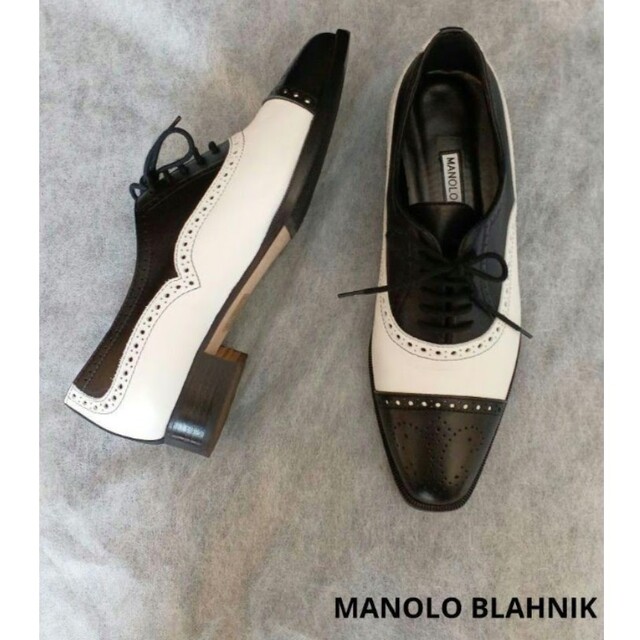 MANOLO BLAHNIK - MANOLO BLAHNIK/マノロブラニク オックスフォードシューズ