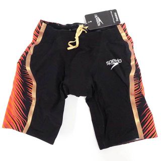 スピード(SPEEDO)の【未使用】スピード 競泳水着 FASTSKIN LZR Pure Intent Jammer 24(M-L) ファストスキンレーザーピュアインテント ジャマー 8-11976F778 メンズ FINA承認 短距離向き 高速水着(マリン/スイミング)