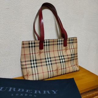 バーバリー(BURBERRY)のBurberry バーバリー　トートバッグ　ノバチェック　PVC(トートバッグ)