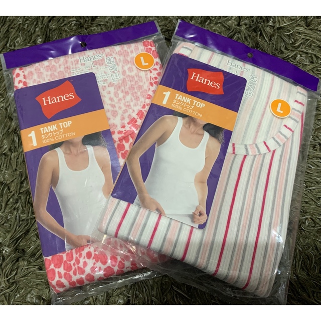 Hanes(ヘインズ)の新品‼︎ hanes タンクトップ レディースのトップス(タンクトップ)の商品写真