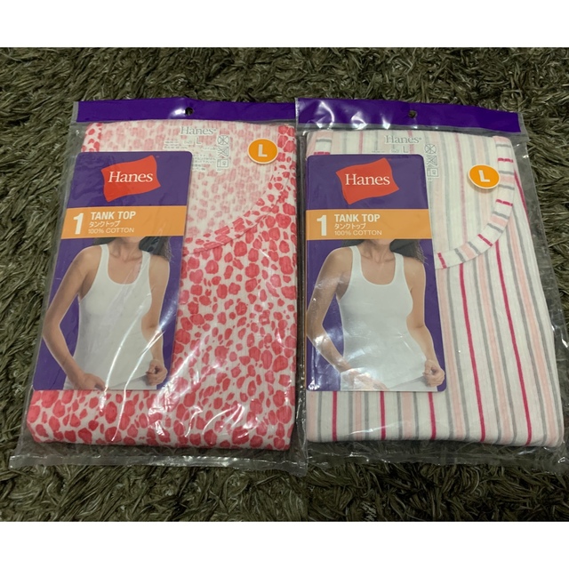 Hanes(ヘインズ)の新品‼︎ hanes タンクトップ レディースのトップス(タンクトップ)の商品写真