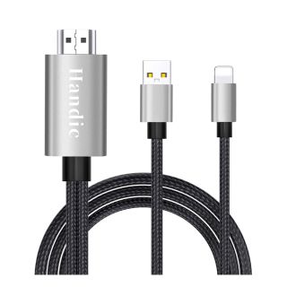 HDMI iphone HDMI変換 ケーブル HDMI接続 アダプター (映像用ケーブル)