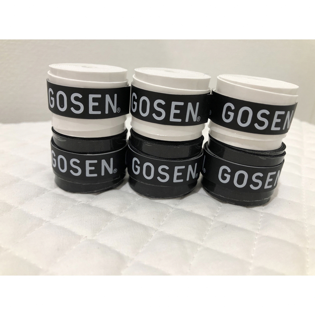 プレゼント GOSEN グリップテープ 3個 迅速発送 白 ゴーセン色変更可ホワイトマイバチ