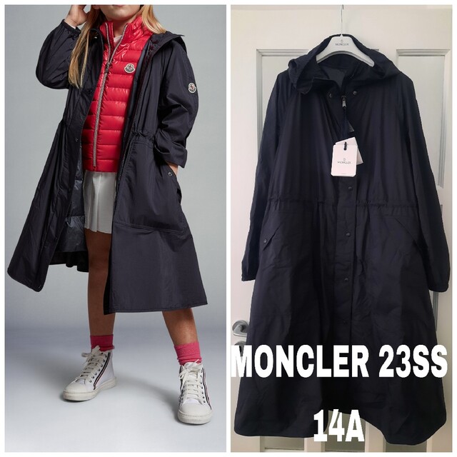 MONCLER - 日本未発売⭐23SS MONCLER 軽量ダウン入りロングコート 14A