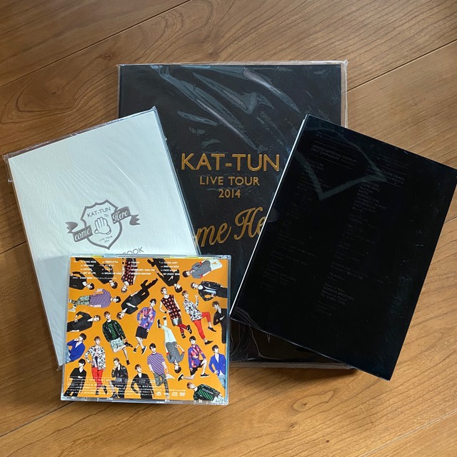 KAT-TUN - KAT-TUN Come Here ライブDVD、パンフレット、アルバム