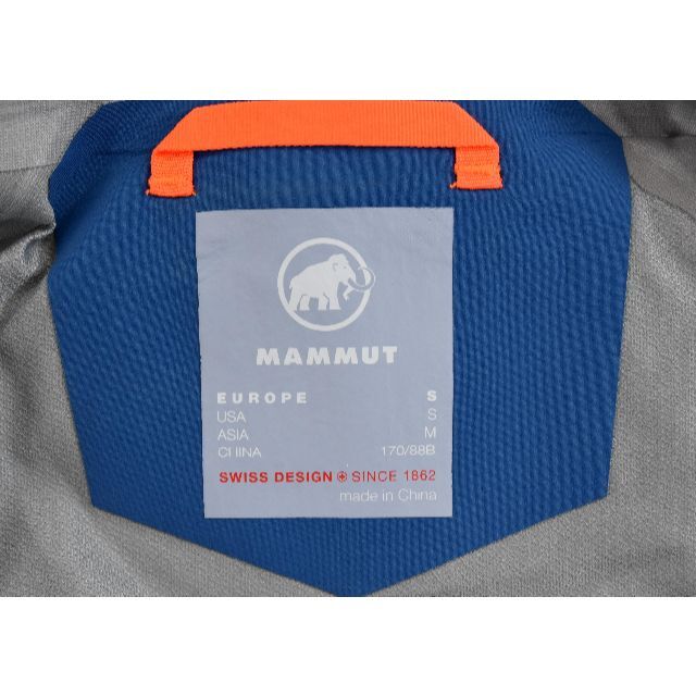 Mammut(マムート)のMammut Stoney ハードシェル ジャケット size:M(Asia) スポーツ/アウトドアのスキー(ウエア)の商品写真