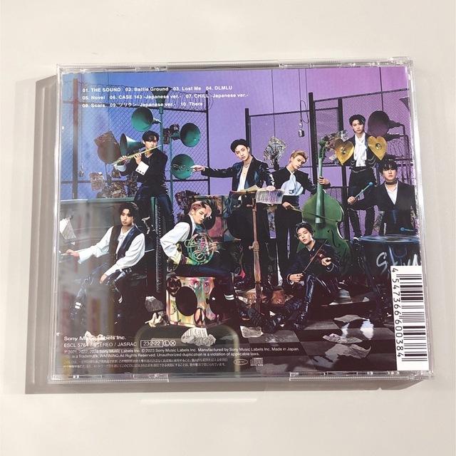 Stray Kids(ストレイキッズ)のStray Kids スキズ THE SOUND CD 通常盤 帯付き エンタメ/ホビーのCD(K-POP/アジア)の商品写真