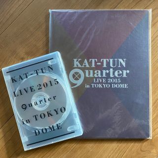 カトゥーン(KAT-TUN)のKAT-TUN 9uarter ライブDVD&パンフレット(アイドル)