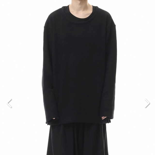 20AW Lamb wool Round Neck Top