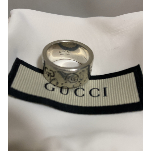 GUCCI リング 2点セット インターロッキング 10号 ゴースト 9号 完成品