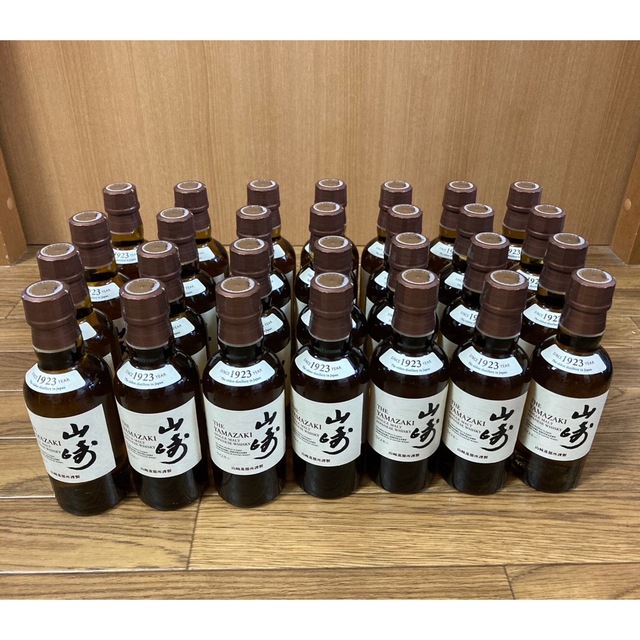 【新品未開封】サントリー 山崎 180ml NV ミニボトル 28本