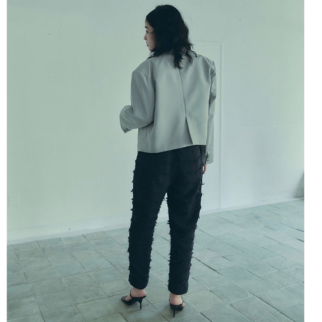 MEER POWER SHOULDER LENGTH JACKET(ブルーグレー