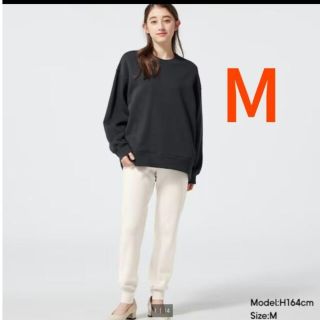 ジーユー(GU)のM ナチュラル　ニットジョガーパンツ　新品　ユニクロ　ZARA H&M(カジュアルパンツ)