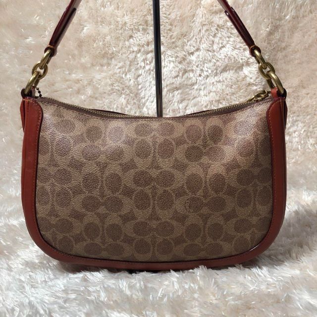 美品✨コーチ サットン ショルダーバッグ 2way シグネチャー