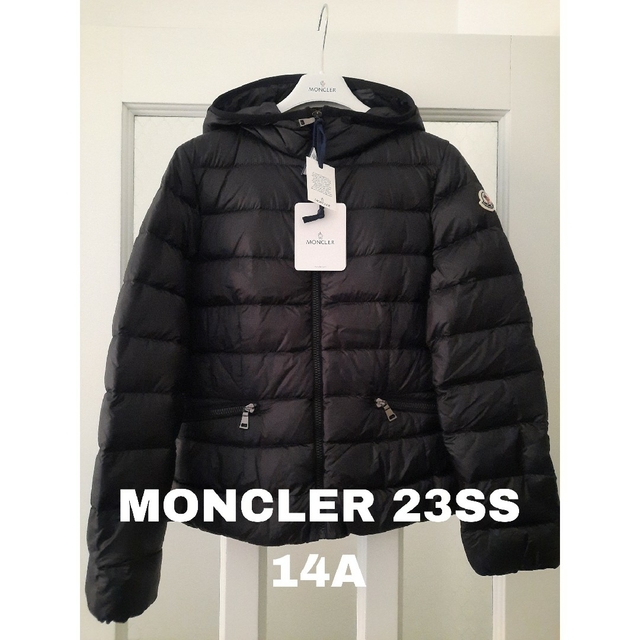 MONCLER - ⭐23SS/新作 MONCLER LISET フード付ライトダウン 黒 14A