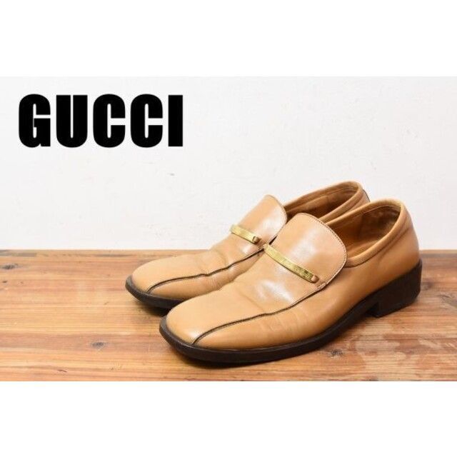 Gucci - MN AB0005 GUCCI グッチ レザー メンズ ロゴ 金具 ビジネスの