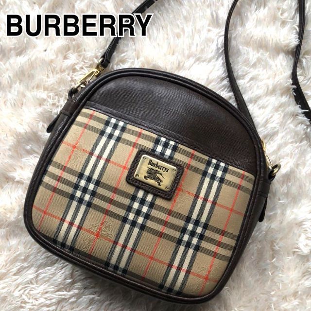 BURBERRY - 美品✨バーバリー ショルダーバッグ ノバチェック シャドー