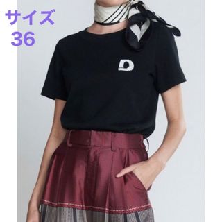 ダブルスタンダードクロージング(DOUBLE STANDARD CLOTHING)のダブスタ❣️ DSC/ ビジューDロゴTシャツ(Tシャツ(半袖/袖なし))