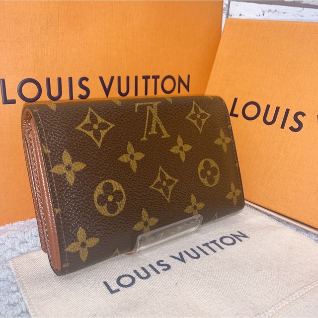 LOUIS VUITTON(ルイヴィトン)の【極美品】 ルイヴィトン ポルトモネ ビエ トレゾール モノグラム 折り財布 メンズのファッション小物(折り財布)の商品写真