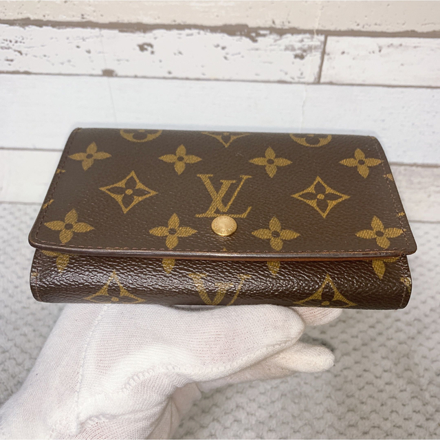 LOUIS VUITTON(ルイヴィトン)の【極美品】 ルイヴィトン ポルトモネ ビエ トレゾール モノグラム 折り財布 メンズのファッション小物(折り財布)の商品写真