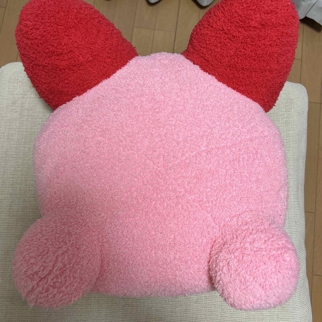 タグ付き　星のカービィ ふわふわもっと BIGぬいぐるみ うつぶせ エンタメ/ホビーのおもちゃ/ぬいぐるみ(キャラクターグッズ)の商品写真