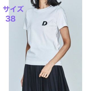 ダブルスタンダードクロージング(DOUBLE STANDARD CLOTHING)のダブスタ❣️ DSC/ ビジューDロゴTシャツ(Tシャツ(半袖/袖なし))