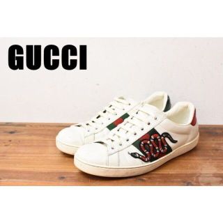 グッチ(Gucci)のMN AA0001 高級 近年モデル GUCCI グッチ シェリーライン(スニーカー)